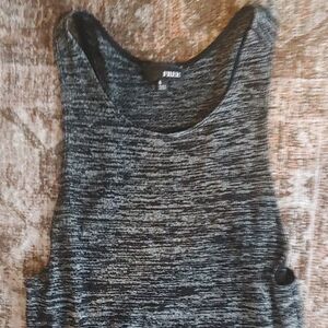 Wilfred Free Charcoal Tank Maxi Dress